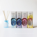 120ml reed diffuser in frosted glass bottle in box for home